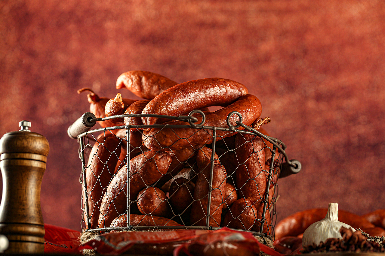 哈爾濱秋林食品公司俄式風味紅腸（圖ZMzU2MjI3ODI4） - 美食攝影 - 站酷設計師周大富80原創(chuàng)素材 - 站酷ZCOOL