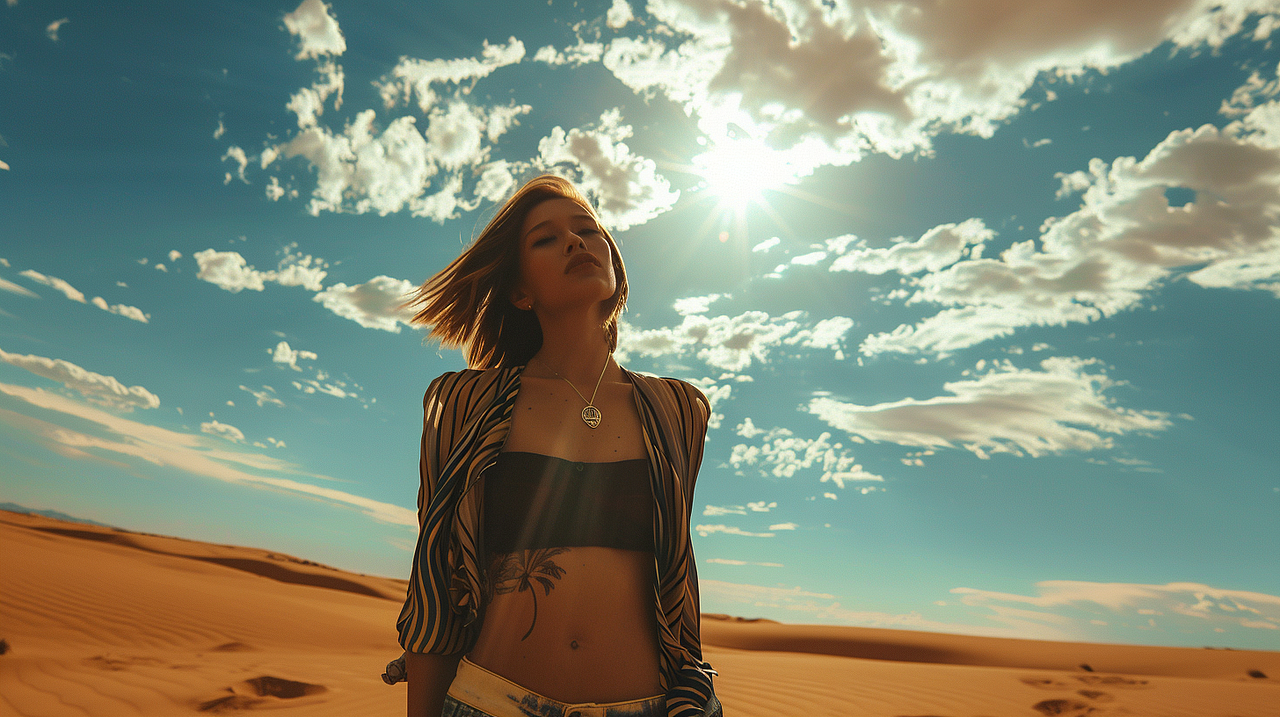 AI 时尚人像摄影 