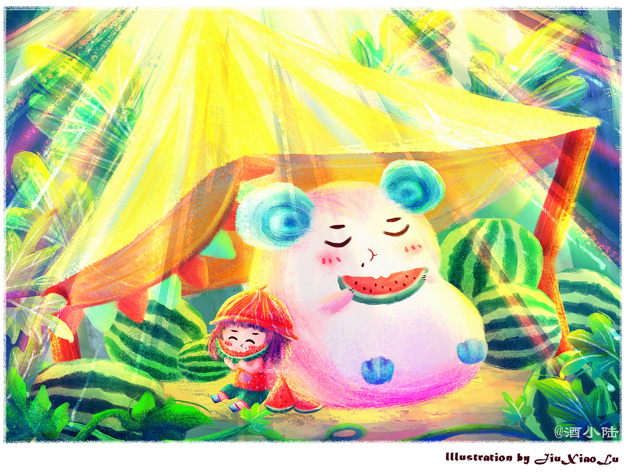 2022年终儿童插画总结（图ZMzI2MjQzNjUy） - 儿童插画 - 站酷设计师迷雾三三原创素材 - 站酷ZCOOL