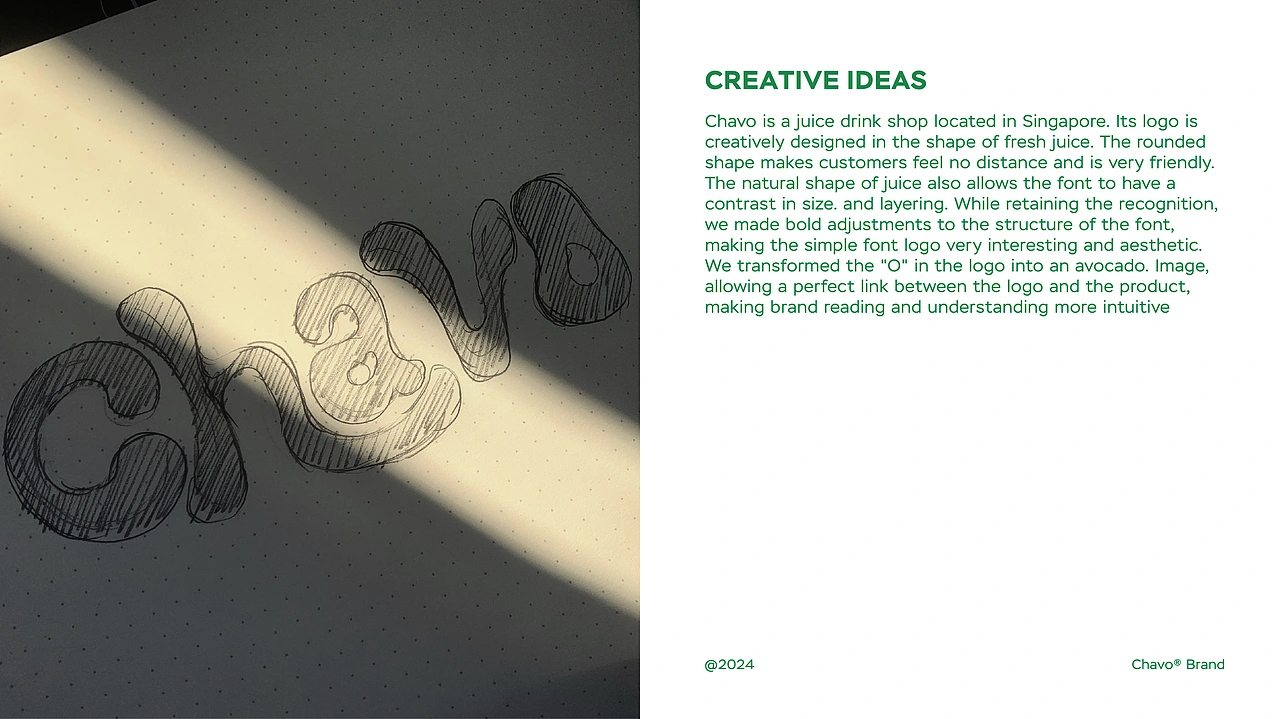 新加坡果茶Chavo品牌设计｜Made Fresh！