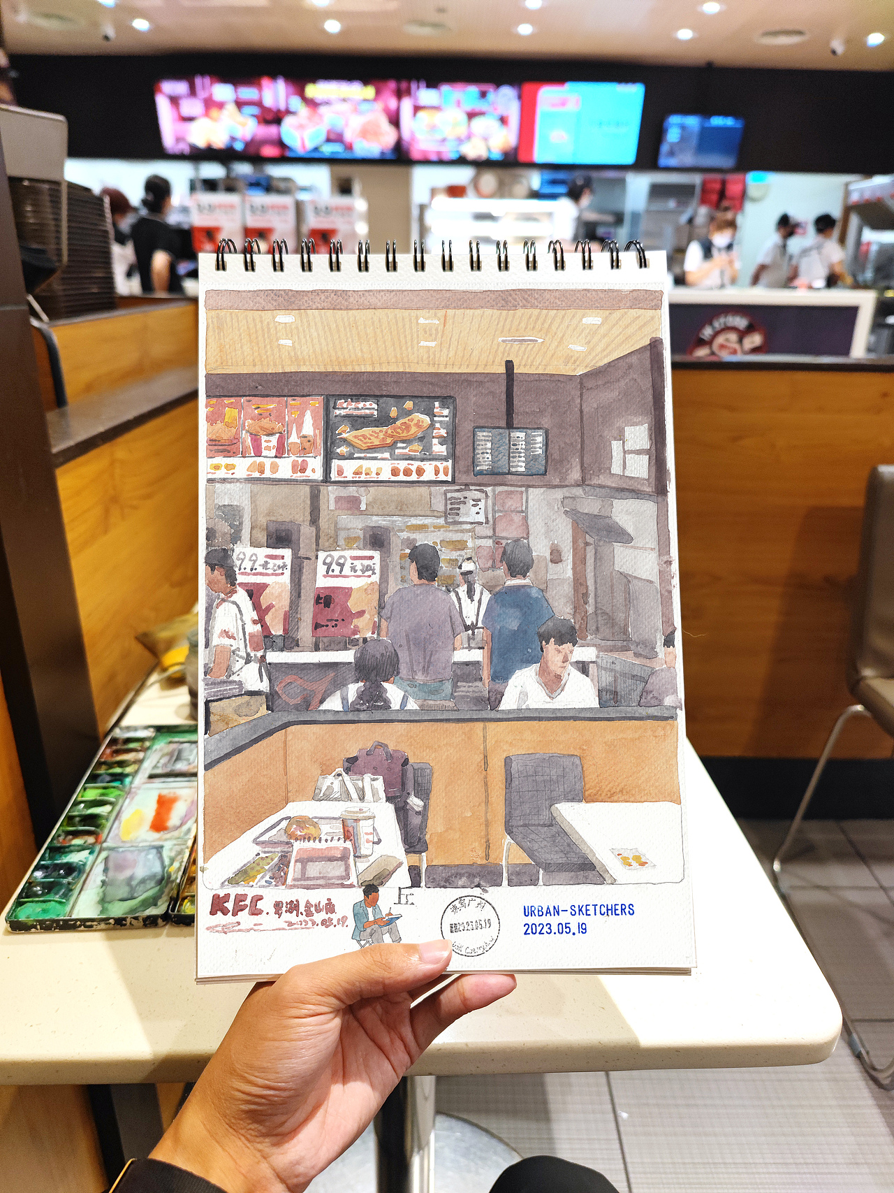 〖画本系列〗- 我的第41本画本 - 城市速写系列作品（图ZMzQyMjk0NTIw） - 绘画 - 站酷设计师画画的陈一丘原创素材 - 站酷ZCOOL