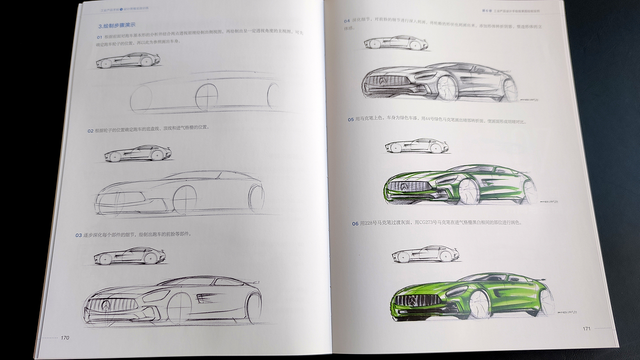 【汽车设计手绘】梅赛德斯—AMG GTR超级跑车 马赛（图ZMzM0MjAxMTIw） - 生活用品 - 站酷设计师马赛Mars原创素材 - 站酷ZCOOL