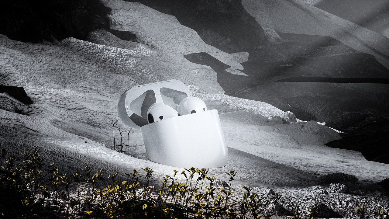 【蓝牙耳机】场景渲染（图ZMzEzNTc0MTI0） - 产品 - 站酷设计师巫琦原创素材 - 站酷ZCOOL