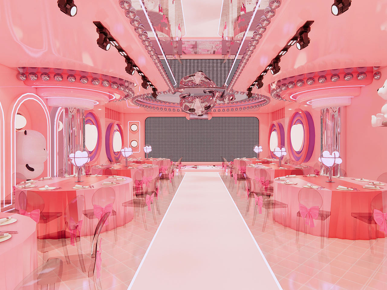 罗曼里 | 仪式感满满的儿童派对房（图ZMzQ4Nzk4OTUy） - 商业空间设计 - 站酷设计师SURP_DESIGN原创素材 - 站酷ZCOOL