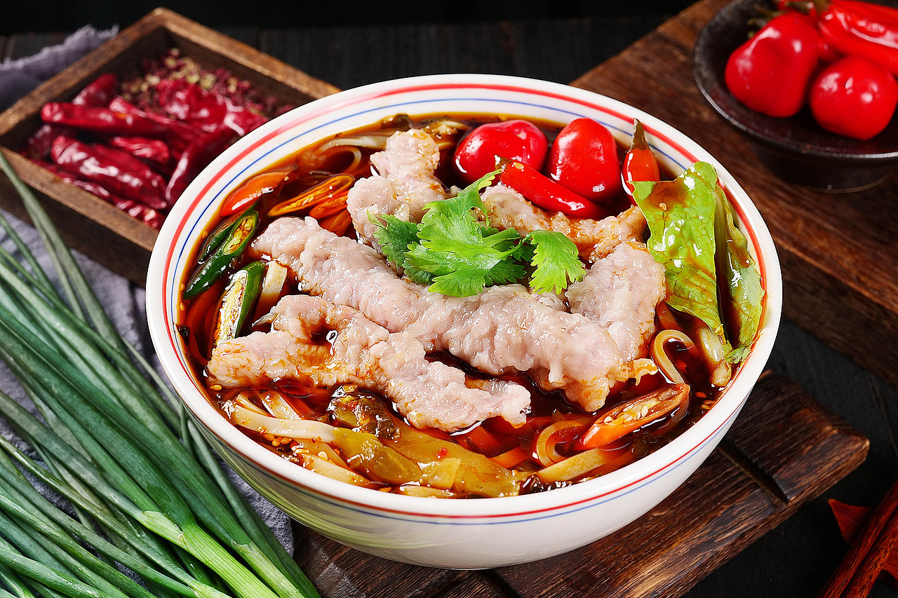 米线/米粉/羊肉粉/重庆小面/抄手拍摄