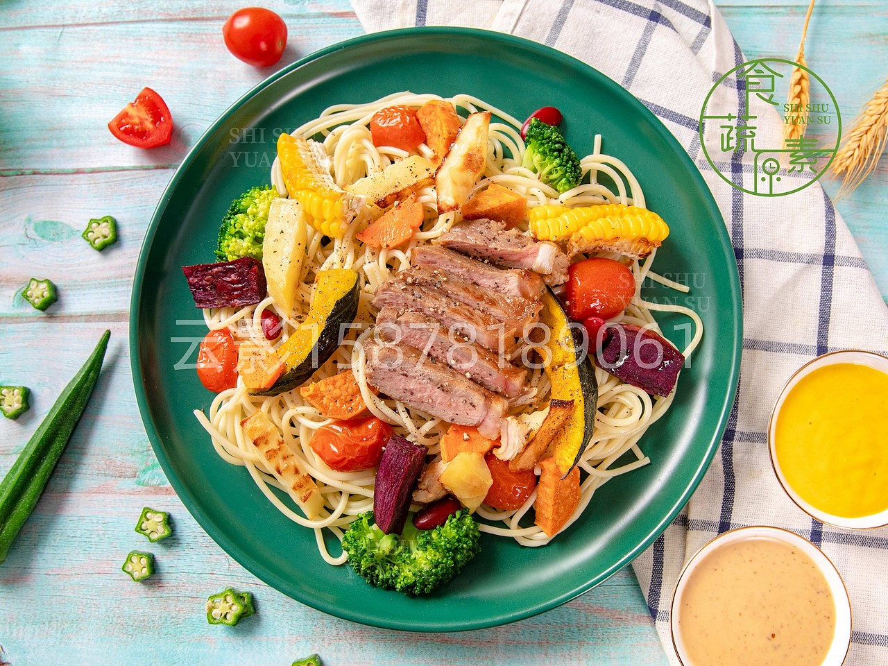 南宁美食摄影 轻食沙拉 简餐图片拍照 外卖平台照片