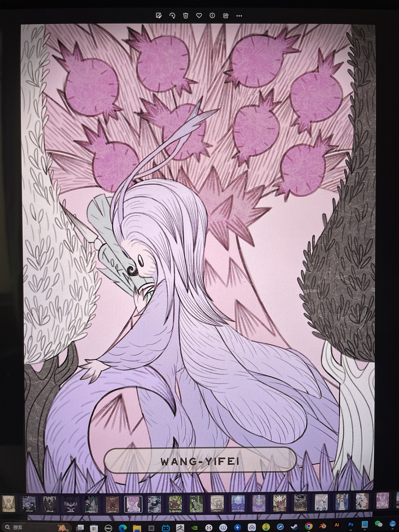 WANG-YIFEI(插画集)-2023插画作品合集