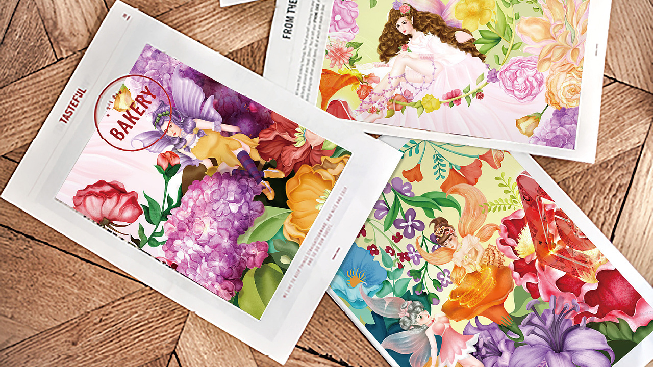 灵力森林——”即时设计“灵力世界版本扩展篇（图ZMzAxNjQ4Nzcy） - 商业插画 - 站酷设计师VIQIA畫玥原创素材 - 站酷ZCOOL