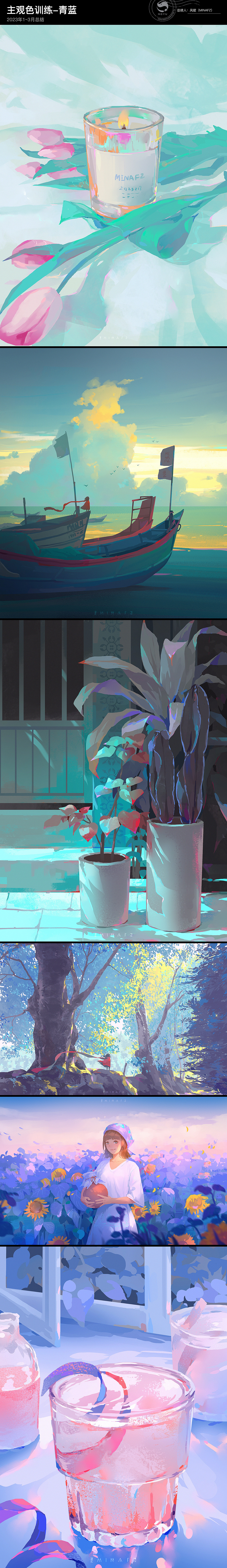 2023年1~3月绘画合集（图ZMzM2MDI1MjY4） - 商业插画 - 站酷设计师风绽原创素材 - 站酷ZCOOL