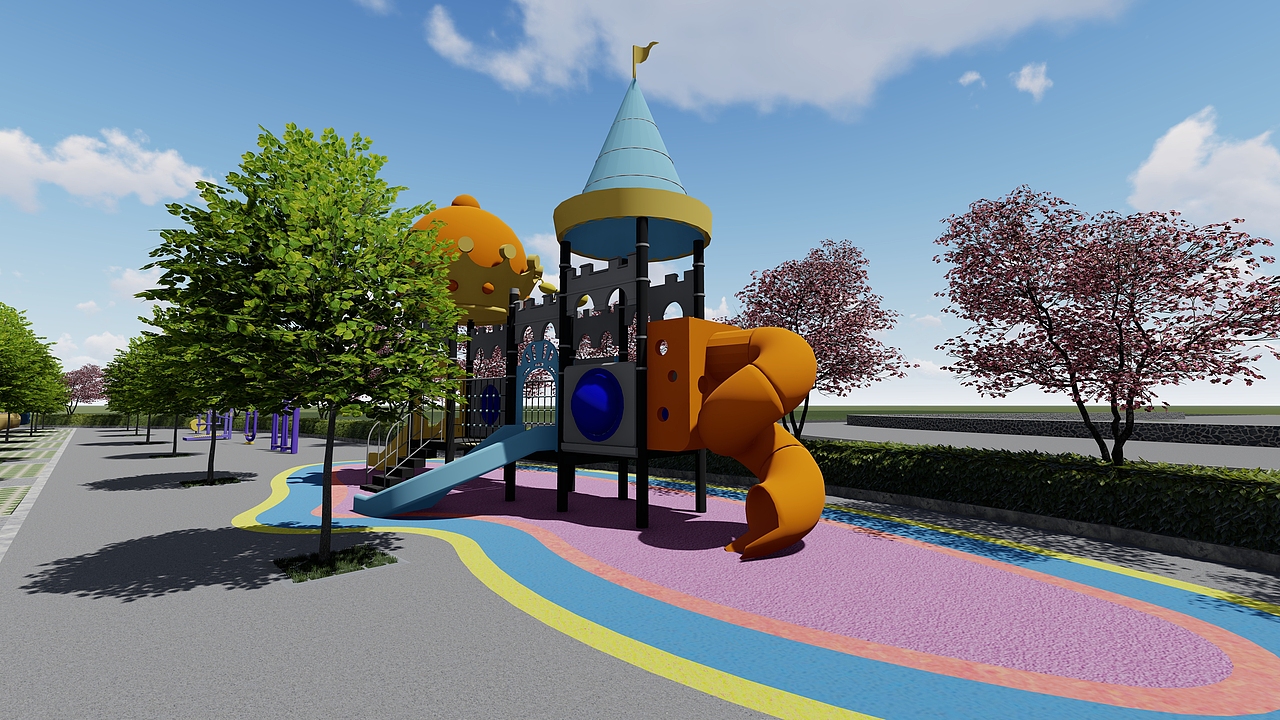 美丽乡村入口停车场（图ZMzA4OTMyNzY0） - 景观设计 - 站酷设计师新齐盛设计原创素材 - 站酷ZCOOL