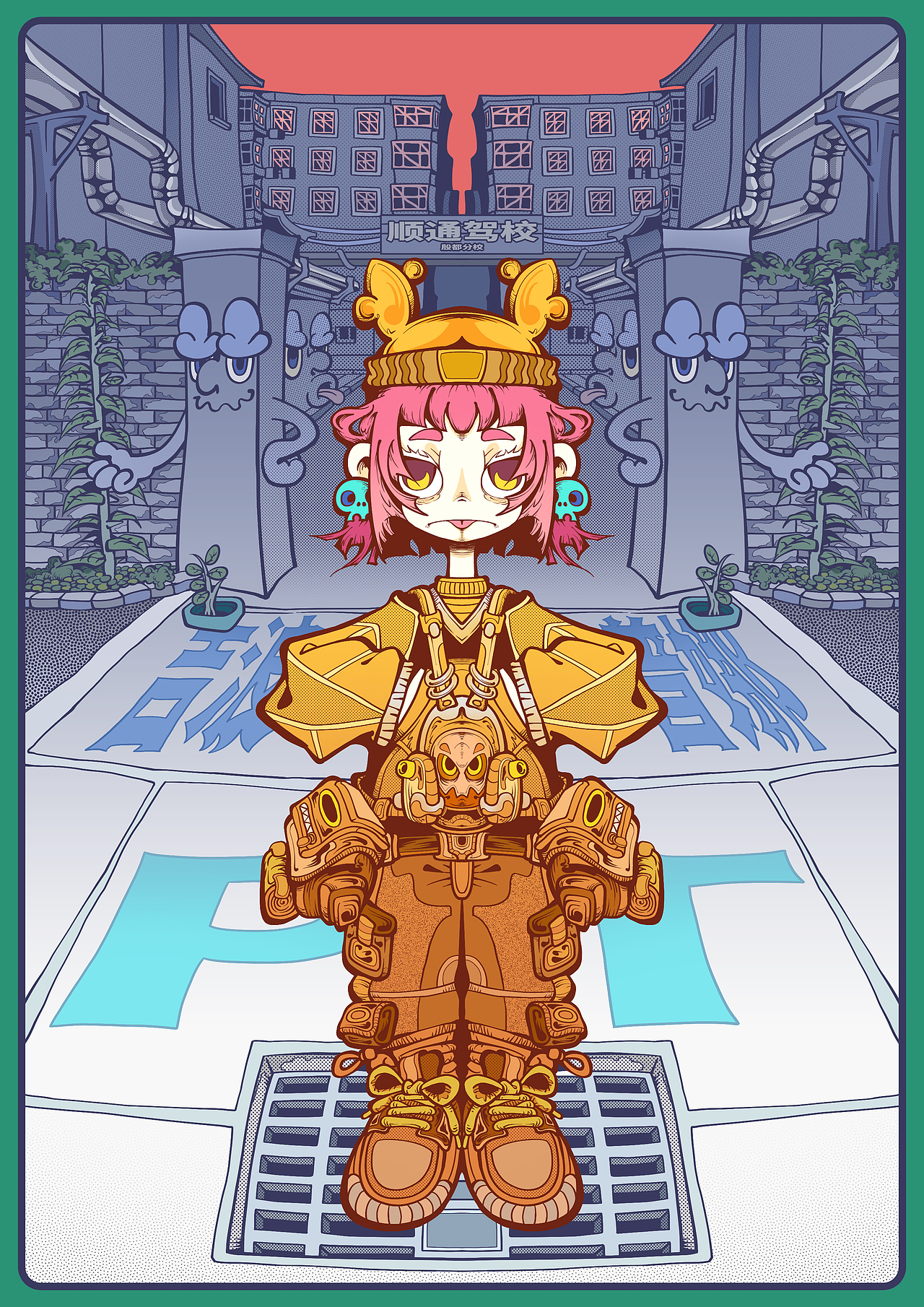 原创插画/P.T/3-5月作品总结