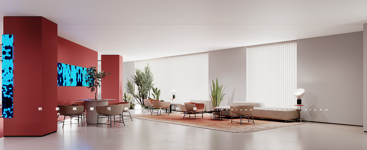 映像视觉【现代办公空间】（图ZMzM2MTE4NjAw） - 商业空间设计 - 站酷设计师映像视觉可视化原创素材 - 站酷ZCOOL