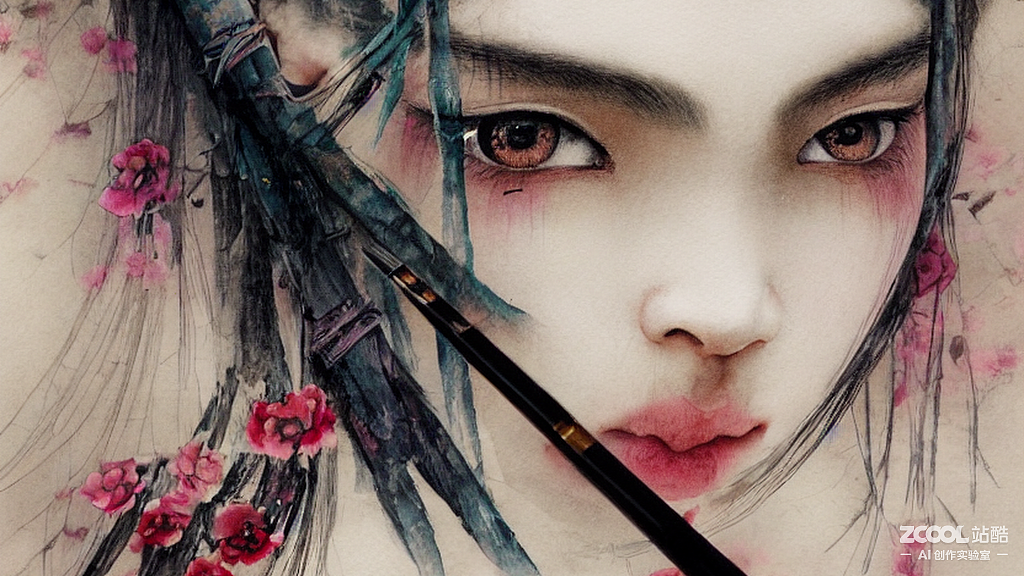 #AI創(chuàng)作實驗室#女郎（圖ZMzE4ODA1ODIw） - AI作品 - 站酷設(shè)計師lc88原創(chuàng)素材 - 站酷ZCOOL