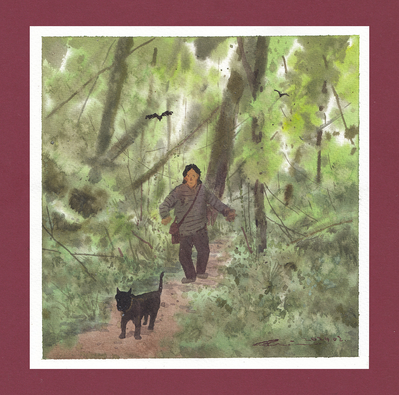 『画本系列』我的第51-53本画本-一人一狗的生活游记（图ZMzYzMzkyNDQ4） - 绘画 - 站酷设计师画画的陈一丘原创素材 - 站酷ZCOOL