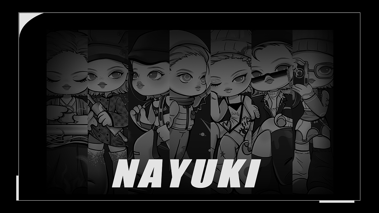 【nayuki的美好多元宇宙】数字艺术品（图ZMzA5MzczMzQ0） - IP形象 - 站酷设计师BLACKDOGGY原创素材 - 站酷ZCOOL