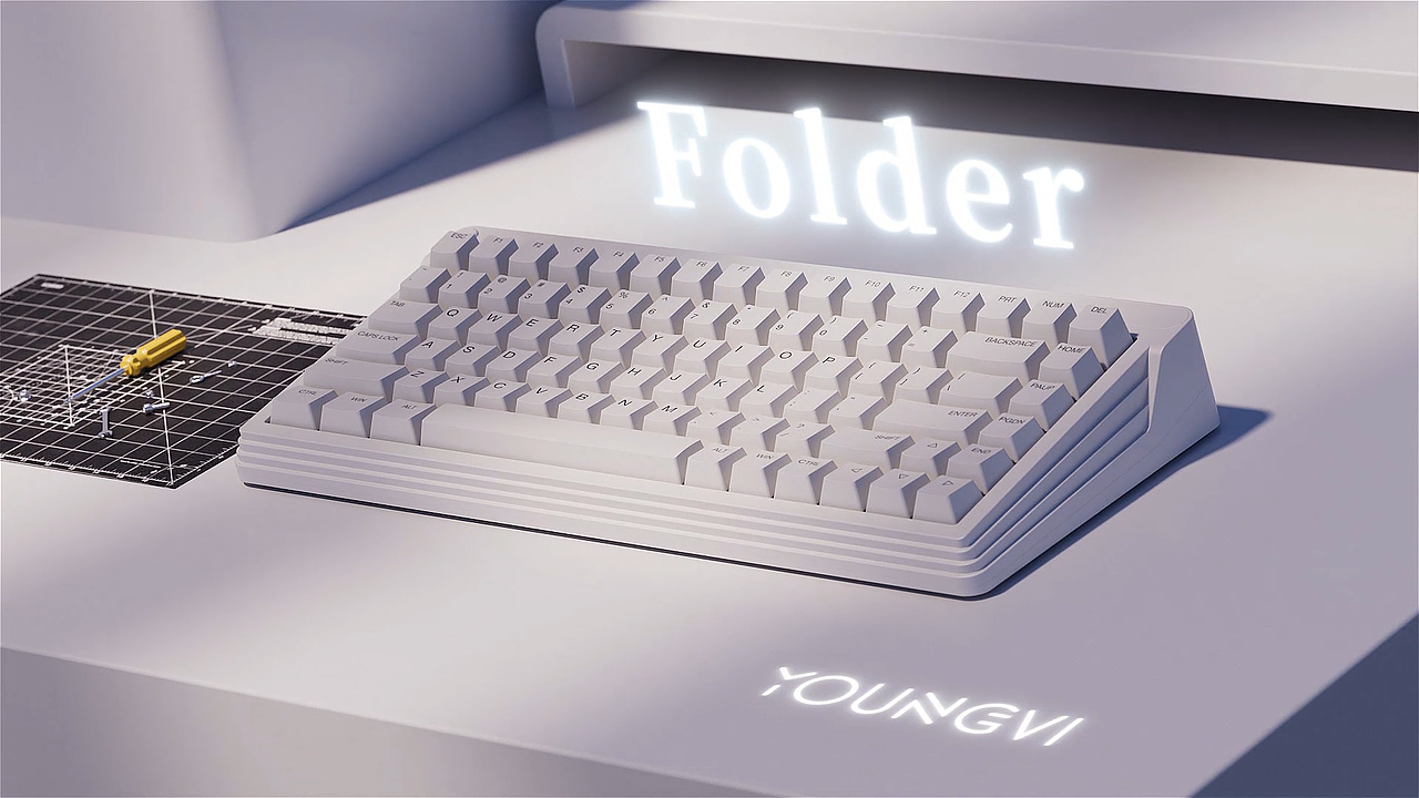YOUNGVI Keyboard-3D animation