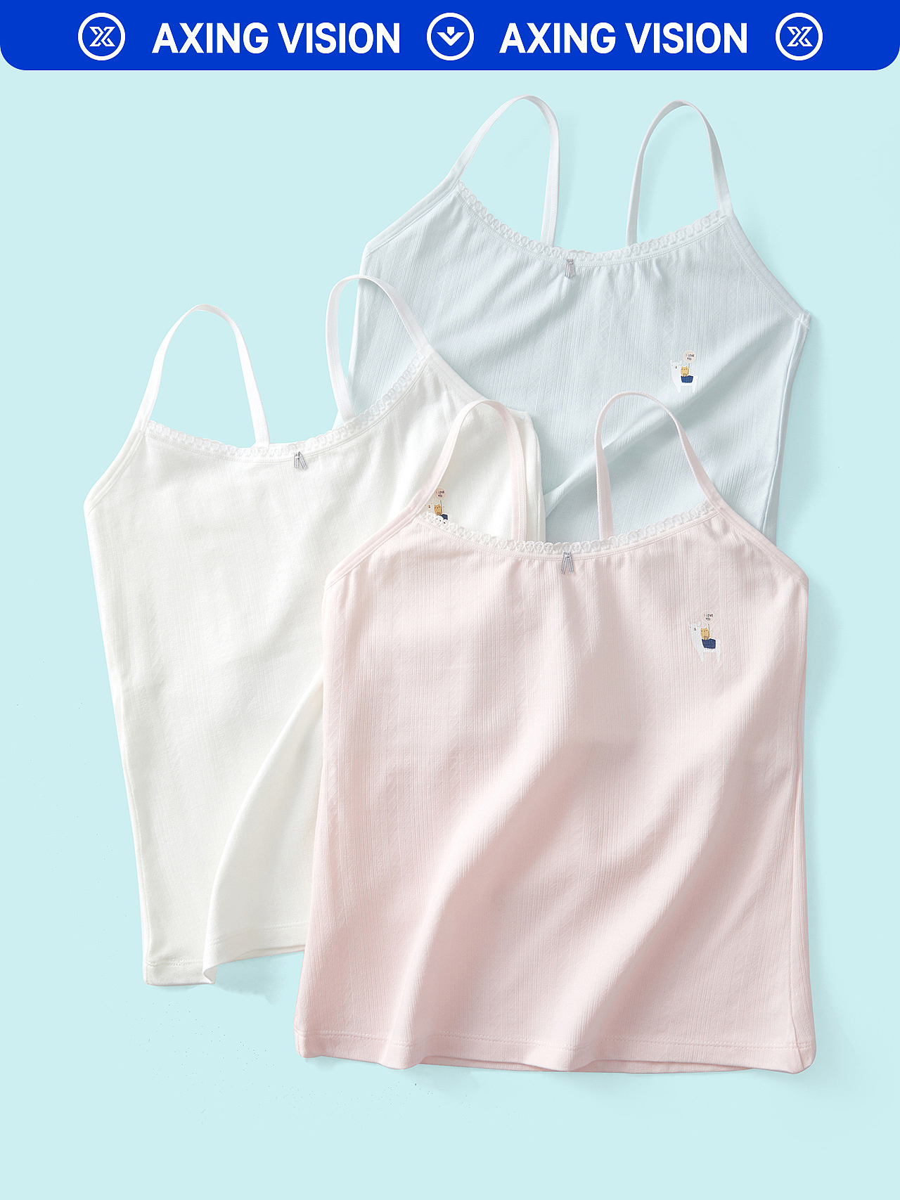 内衣摄影 | 少女内衣背心 x 电商儿童内衣详情创意拍摄