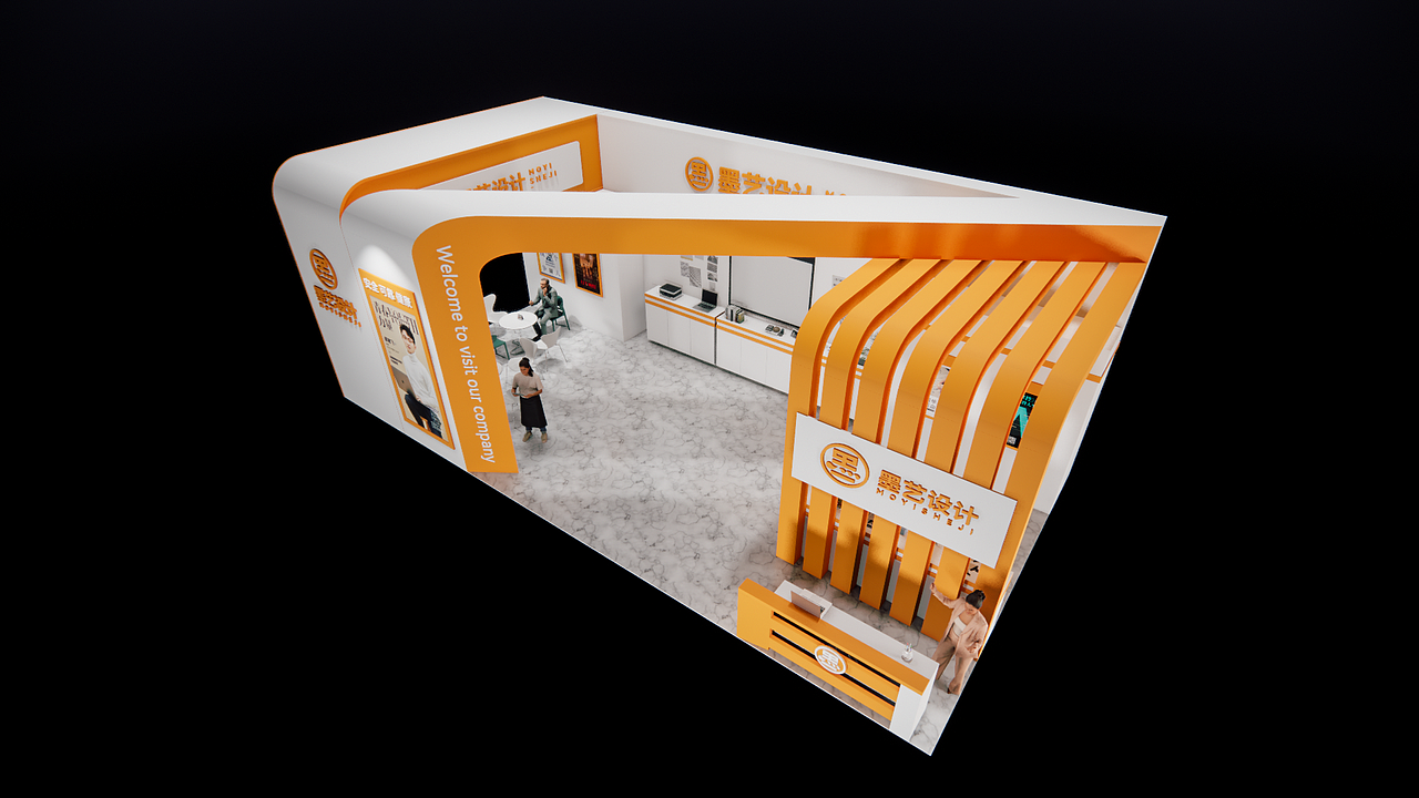 展厅-临摹（图ZMzQzNzI5MzMy） - 场景 - 站酷设计师墨艺GD原创素材 - 站酷ZCOOL