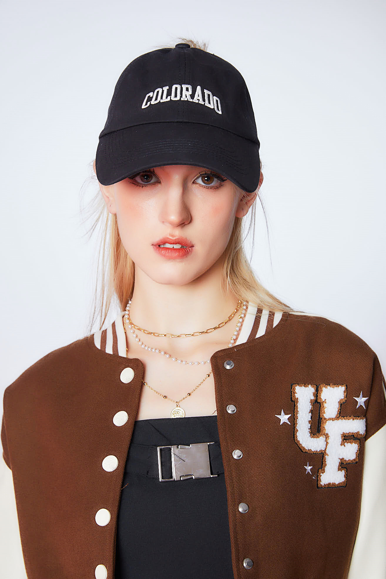 甜辣妹金发国潮外模拍摄 广州摄影潮牌甜酷 设计师品牌