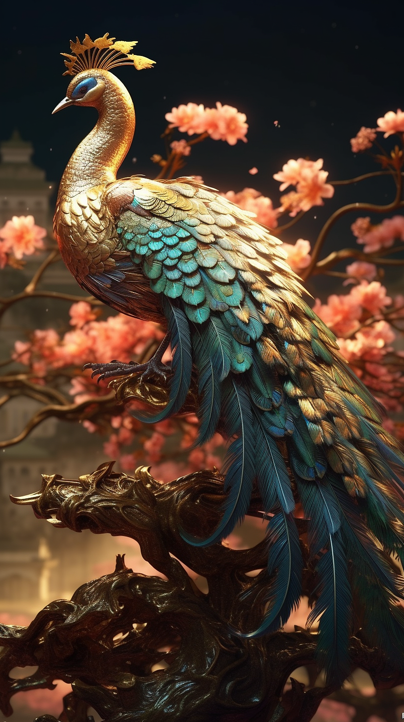 中国古代神兽系列-凤凰（图ZMzQ0ODM1NDE2） - 创作习作 - 站酷设计师艺舟1014原创素材 - 站酷ZCOOL