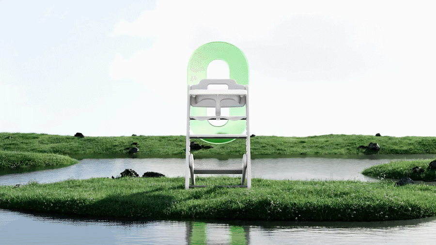 HEORSHE 宝宝餐椅产品动画（图ZMzQ2MDk1Njg0） - 动画/影视 - 站酷设计师L_涌原创素材 - 站酷ZCOOL