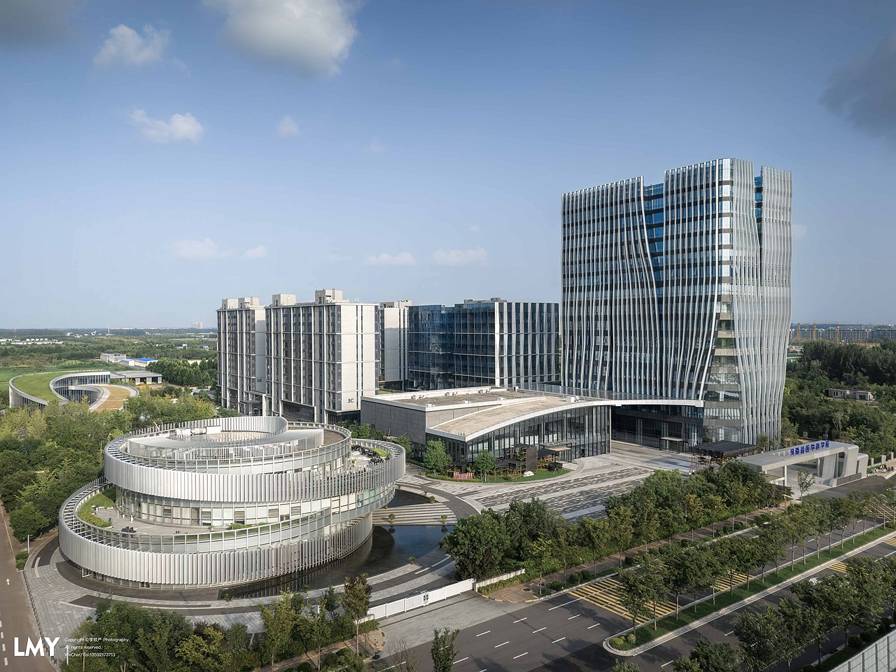 建筑摄影-《河南省医学科学院》（图ZMzQ4MjkwNjEy） - 环境/建筑摄影 - 站酷设计师李牧严原创素材 - 站酷ZCOOL