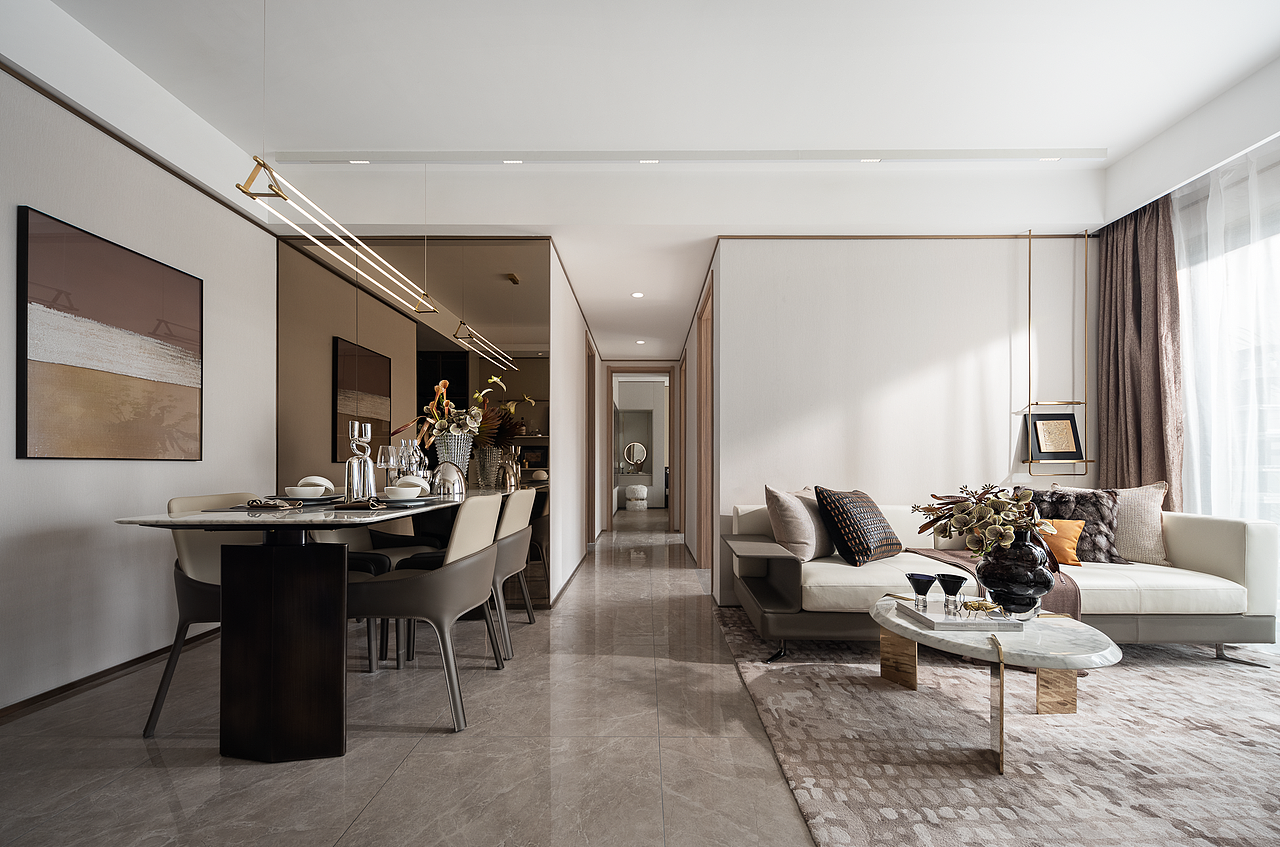 INNEST意巢设计：广州 · 金地云上（图ZMzUwMTA1MTE2） - 家装设计 - 站酷设计师INNEST意巢设计原创素材 - 站酷ZCOOL