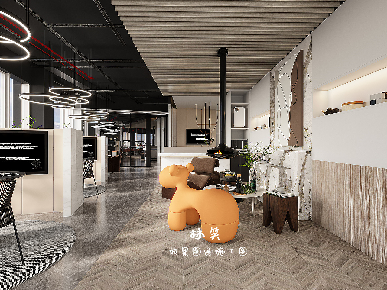 办公室装修设计，追求属于自己的一方天地   