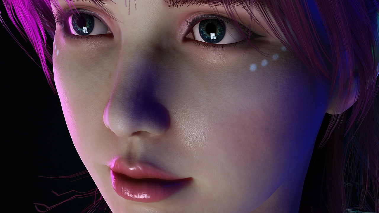 数字虚拟人作品（菜菜）（图ZMzU2MTY3NTcy） - 动画/影视 - 站酷设计师yun菜菜原创素材 - 站酷ZCOOL