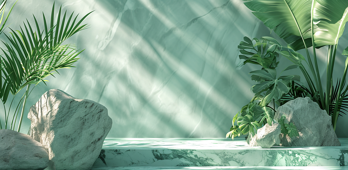 AI电商绿植展台