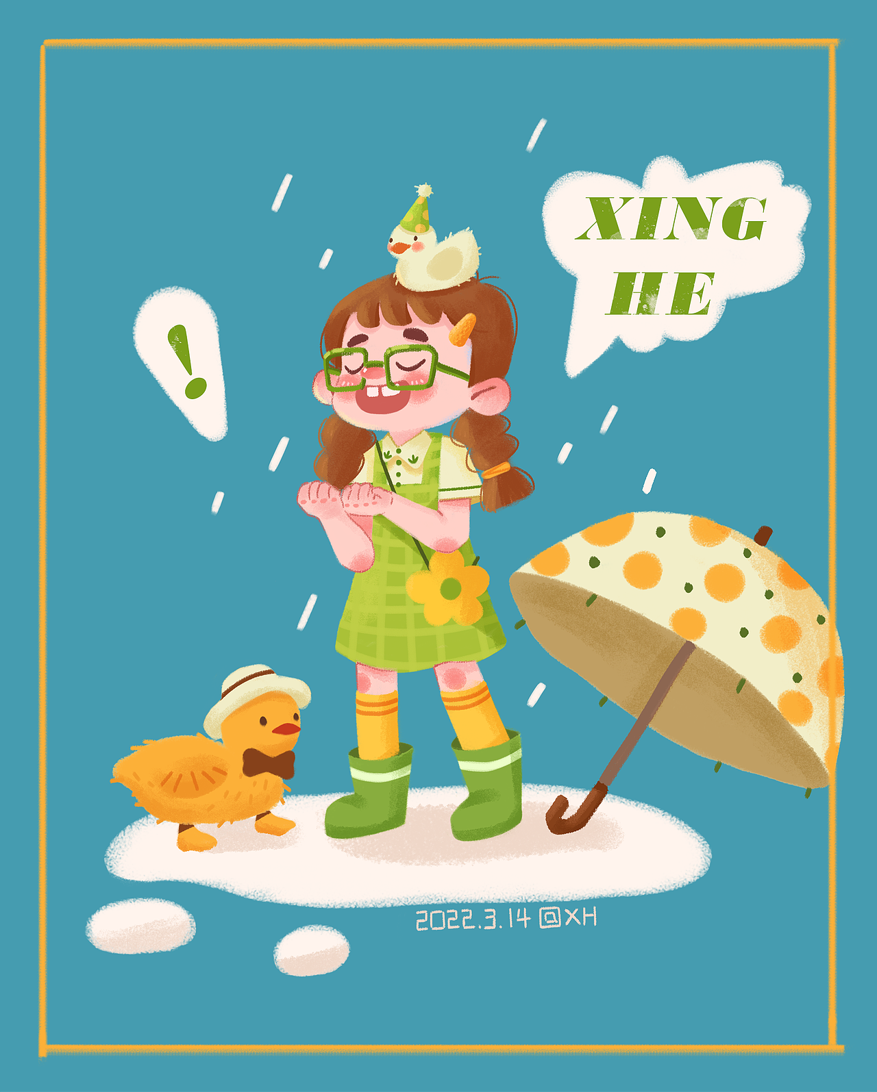 插画习作（图ZMjk4MzI4MzM2） - 儿童插画 - 站酷设计师星河里ll原创素材 - 站酷ZCOOL