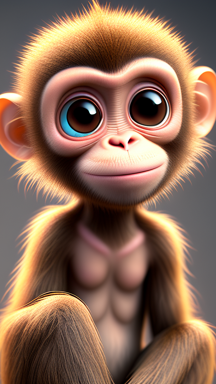 金丝猴monkey大圣悟空猴哥猴子品牌文创IP 呵嘶家族（图ZMzMwNzYzODEy） - 其他 - 站酷设计师pigtruman原创素材 - 站酷ZCOOL