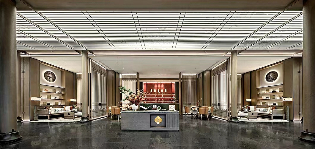 中式风售楼部（图ZMzE4MzI1Njk2） - 商业空间设计 - 站酷设计师Z787431237原创素材 - 站酷ZCOOL