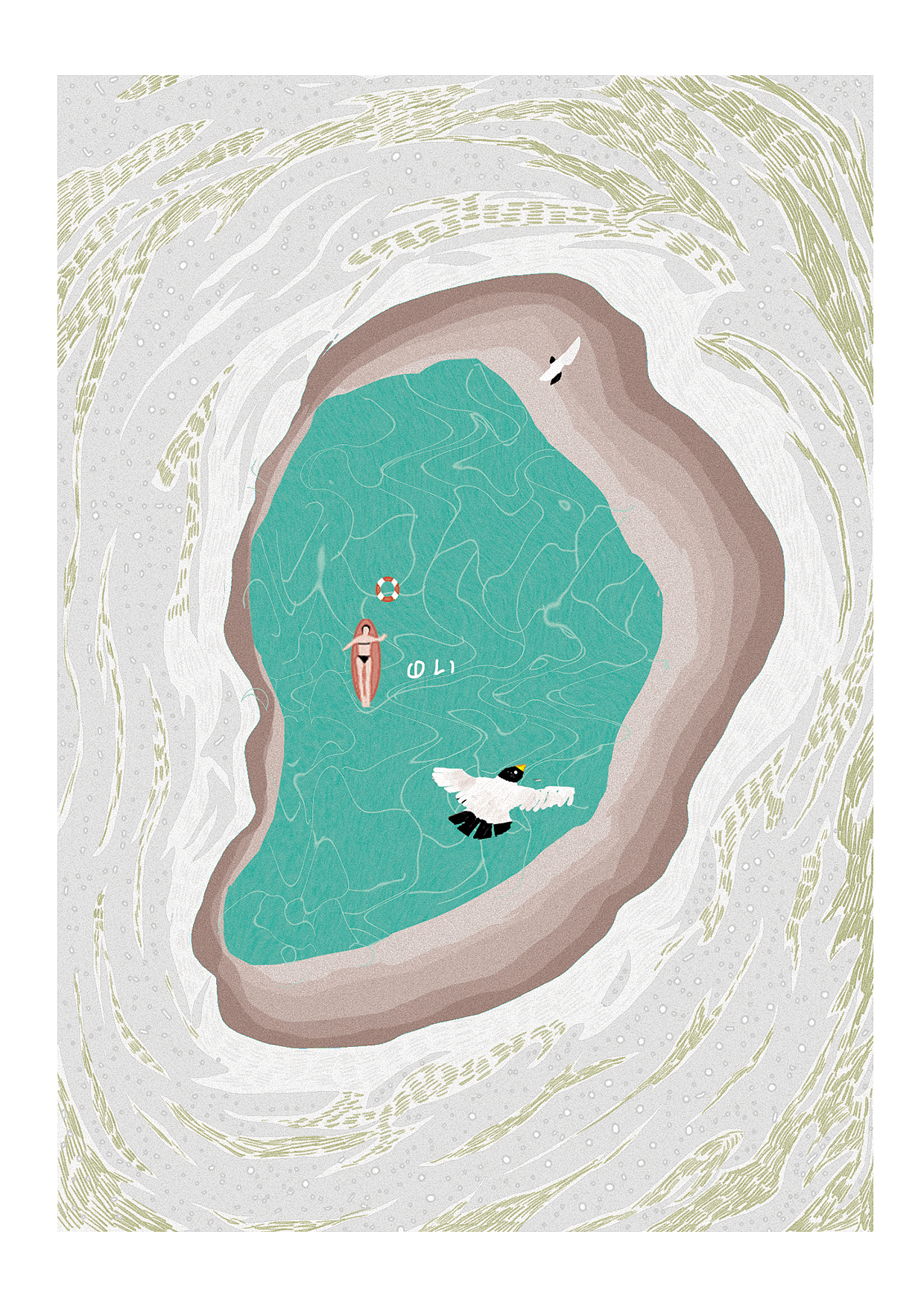 享受当下的时光（图ZMzQ2MDkxNTA4） - 艺术插画 - 站酷设计师艺术爱好LI原创素材 - 站酷ZCOOL