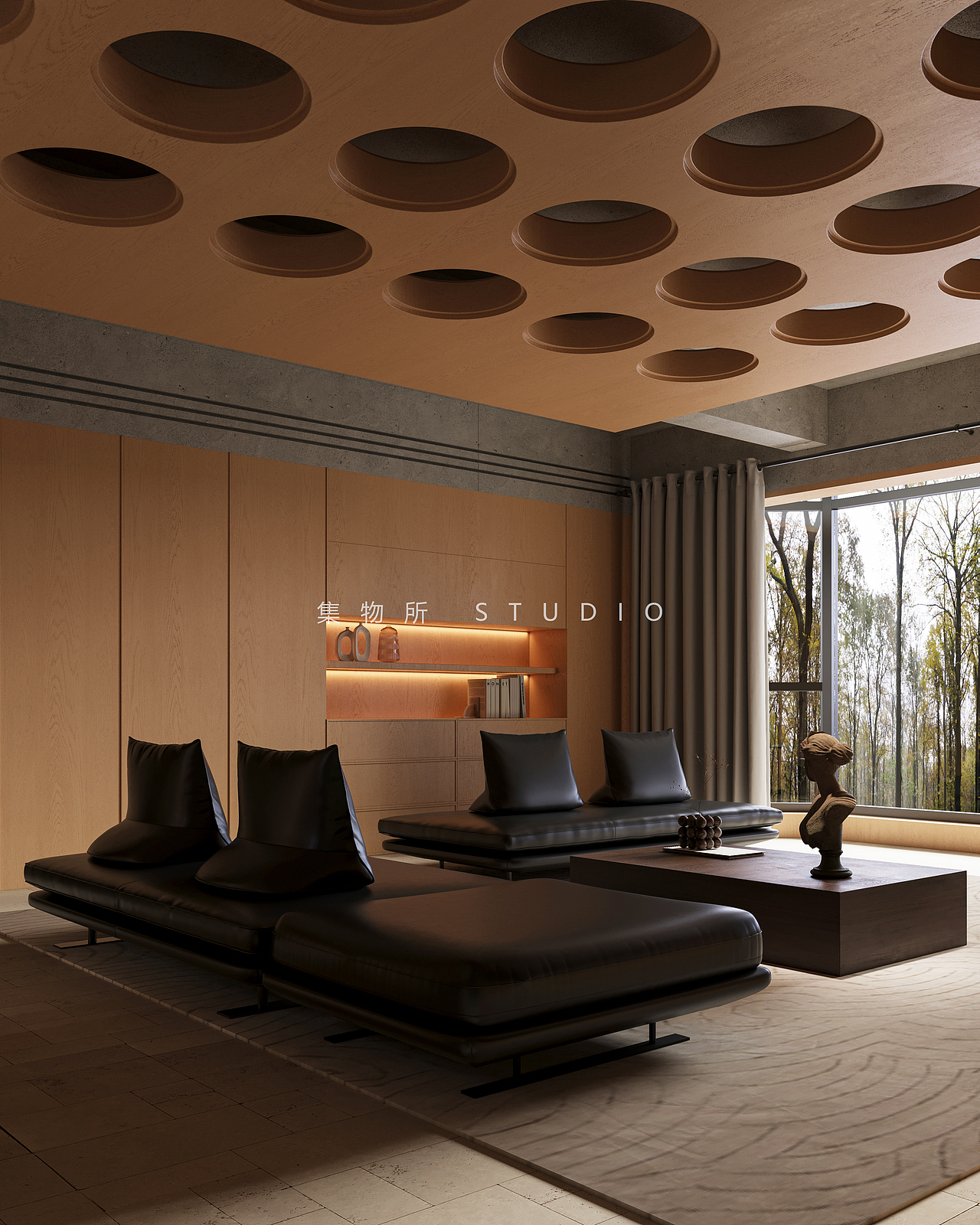 集物所STUDIO | 森林之屋（图ZMzY3MzU2NTgw） - 家装设计 - 站酷设计师人陌原创素材 - 站酷ZCOOL