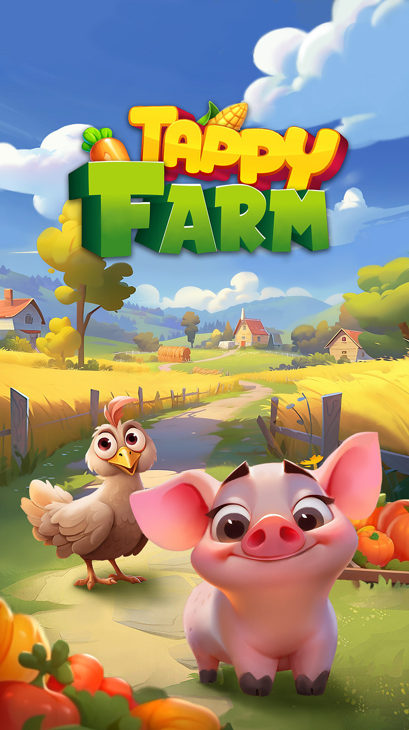 农场主题（图ZMzQ3MjI3NjAw） - 游戏原画 - 站酷设计师joco原创素材 - 站酷ZCOOL