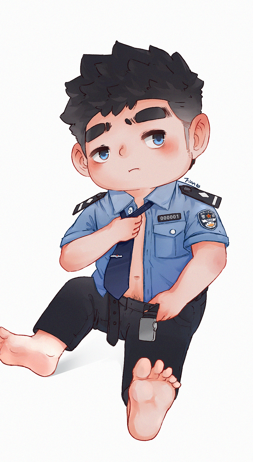 小警宝壁纸 《 下班后 》