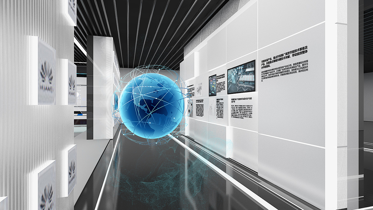 中国卫星网络集团展厅练习（图ZMzUyNjc4OTY4） - 场景 - 站酷设计师nnaJ原创素材 - 站酷ZCOOL