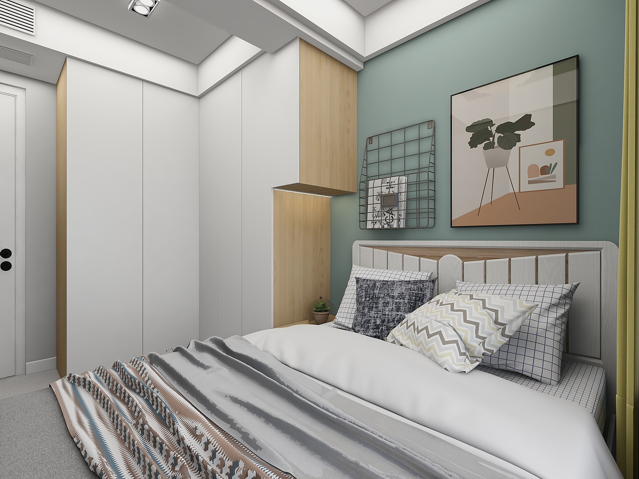 四川岳池凰腾龙玺(150平方现代简约复式四居室)