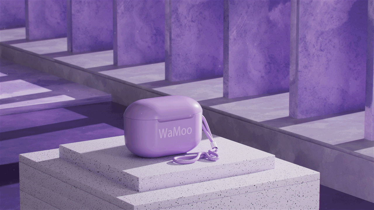 【Purple】蓝牙耳机产品动画