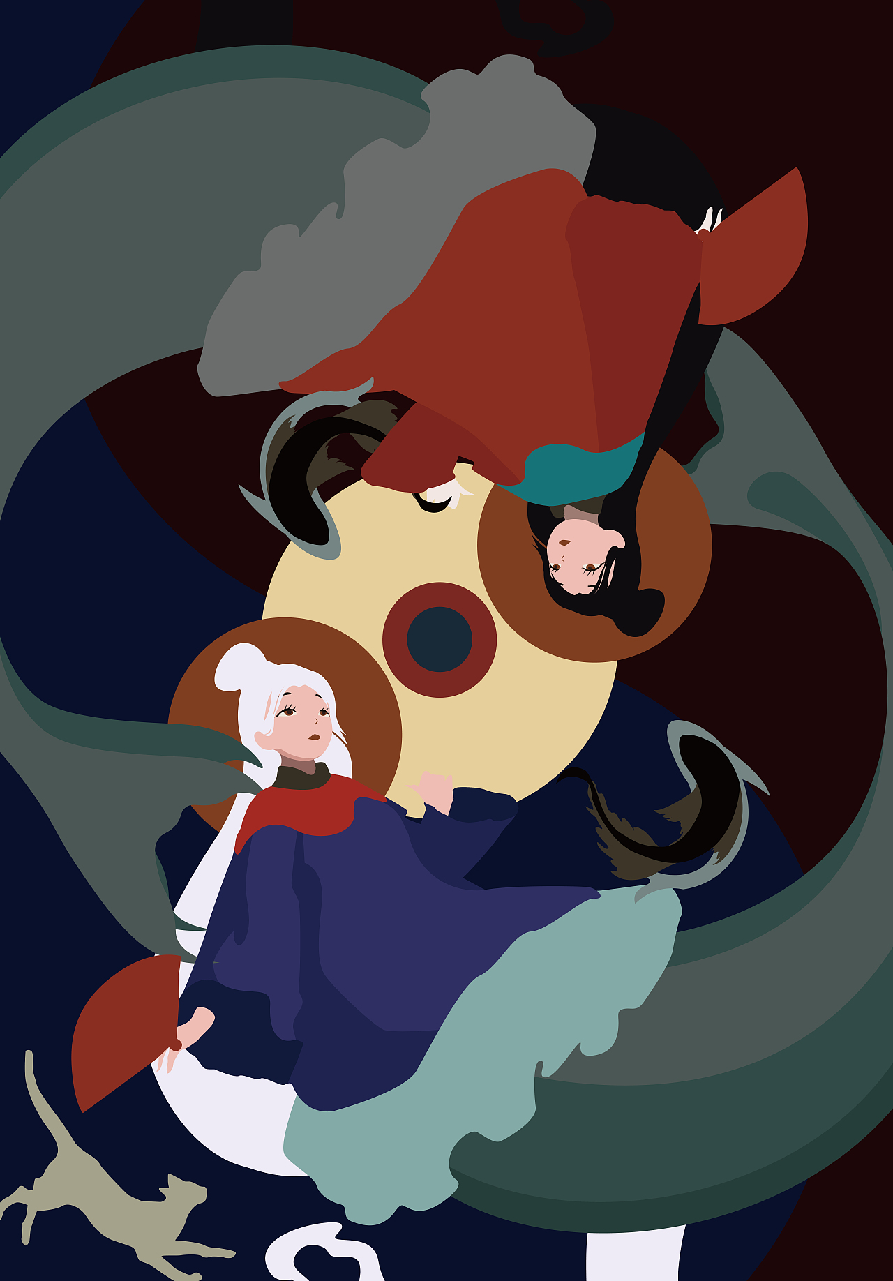 文心雕龙主题插画四“正纬”