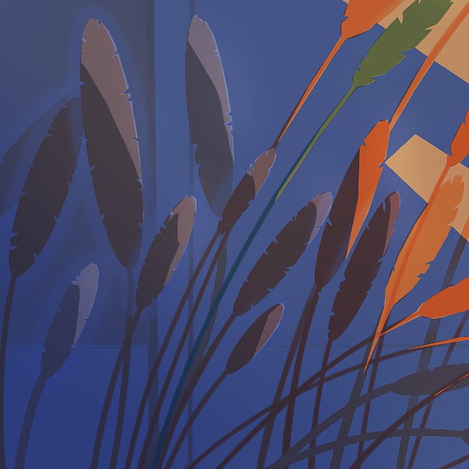 【LiAN】马尾咖啡宣传画