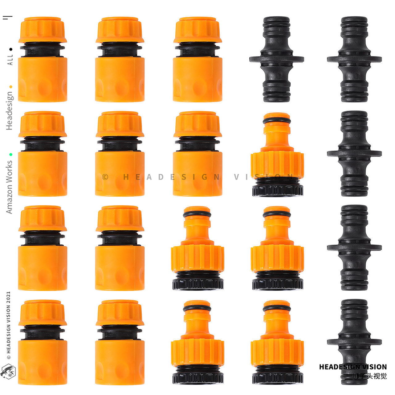 水管配件产品拍摄_主图设计_A+页面设计-狮子头视觉