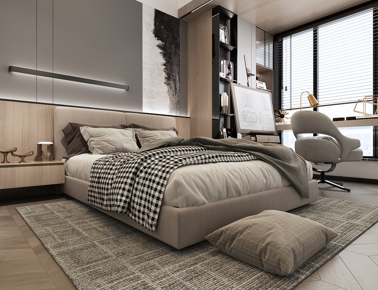 深圳装修：新天鹅堡二期现代简约风，高级感溢出屏幕！