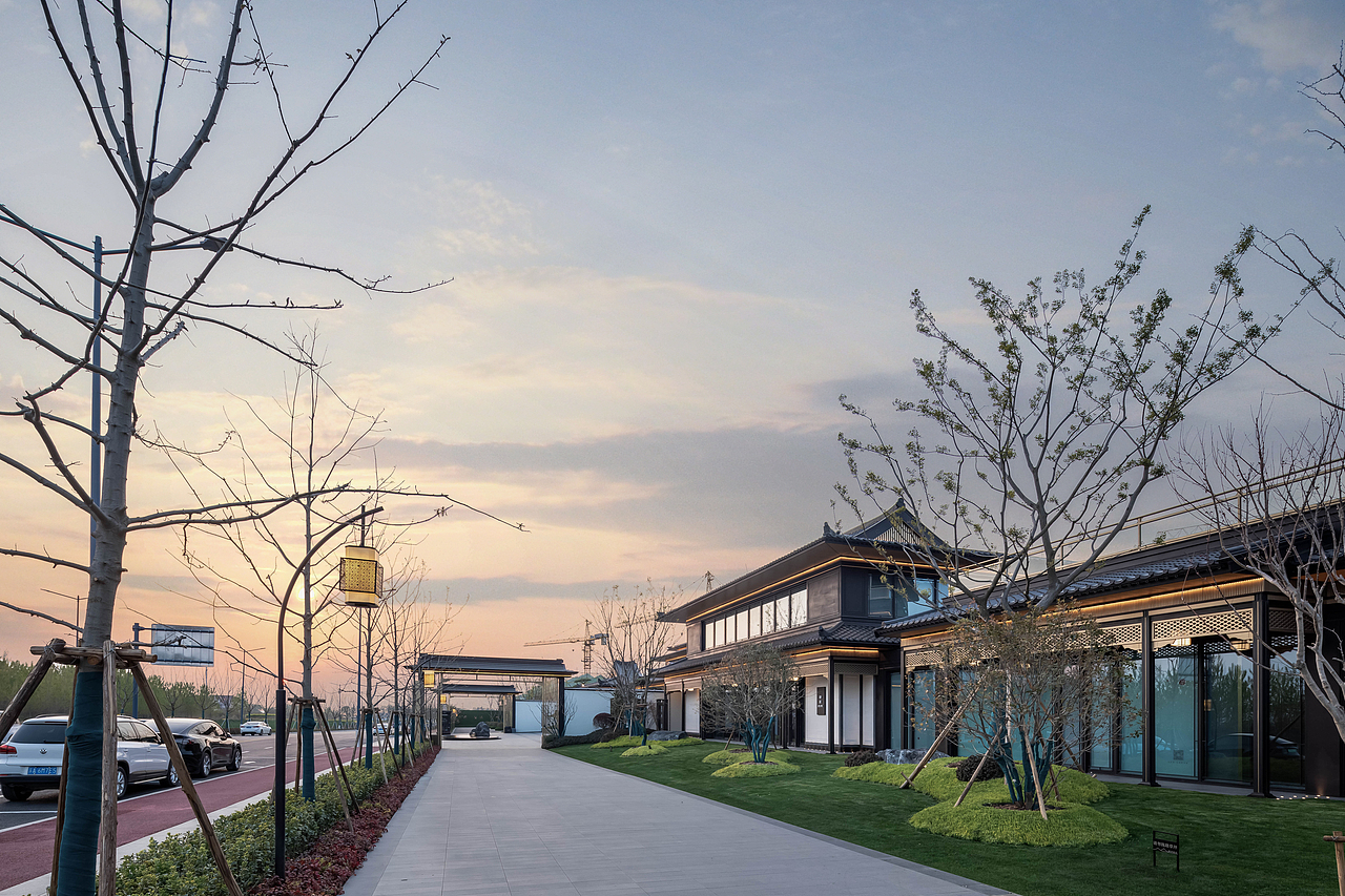 【栾波建筑摄影】蓝城｜宿迁桃李春风（图ZMzQwODMyMTI0） - 环境/建筑摄影 - 站酷设计师建筑摄影师栾波原创素材 - 站酷ZCOOL