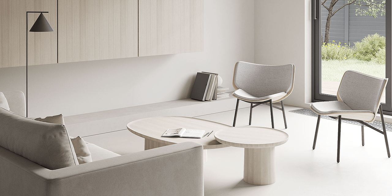 奶油风179㎡浅色系住宅设计 打造都市里的温馨岁月