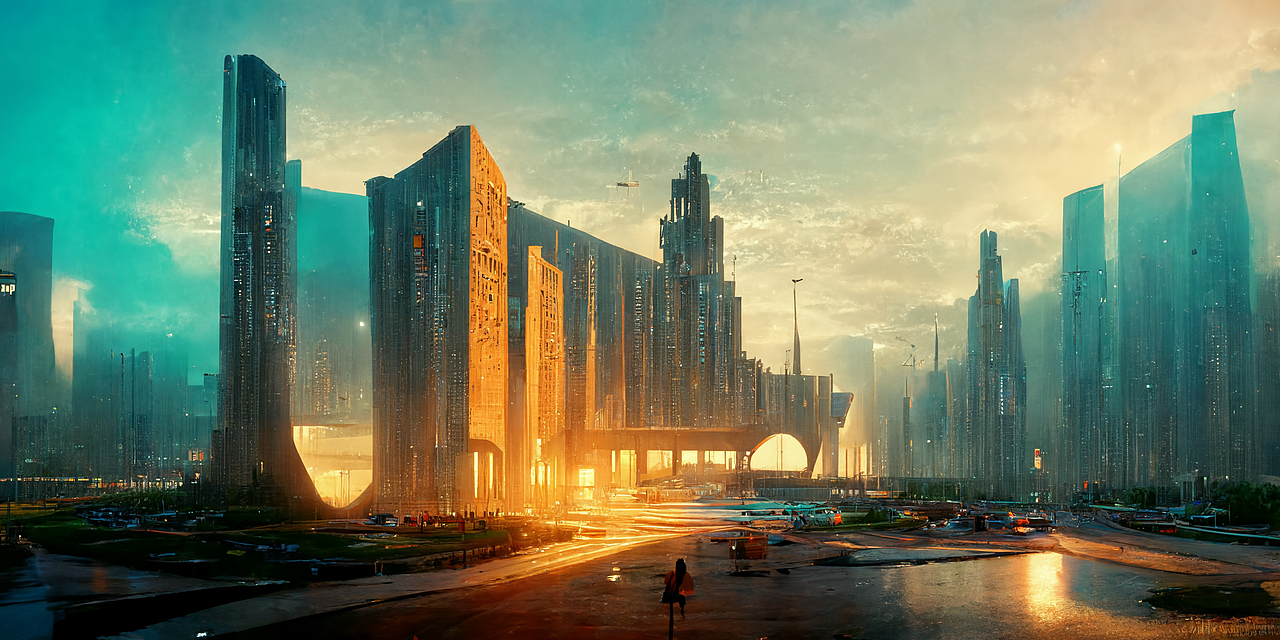 城市的十字路口