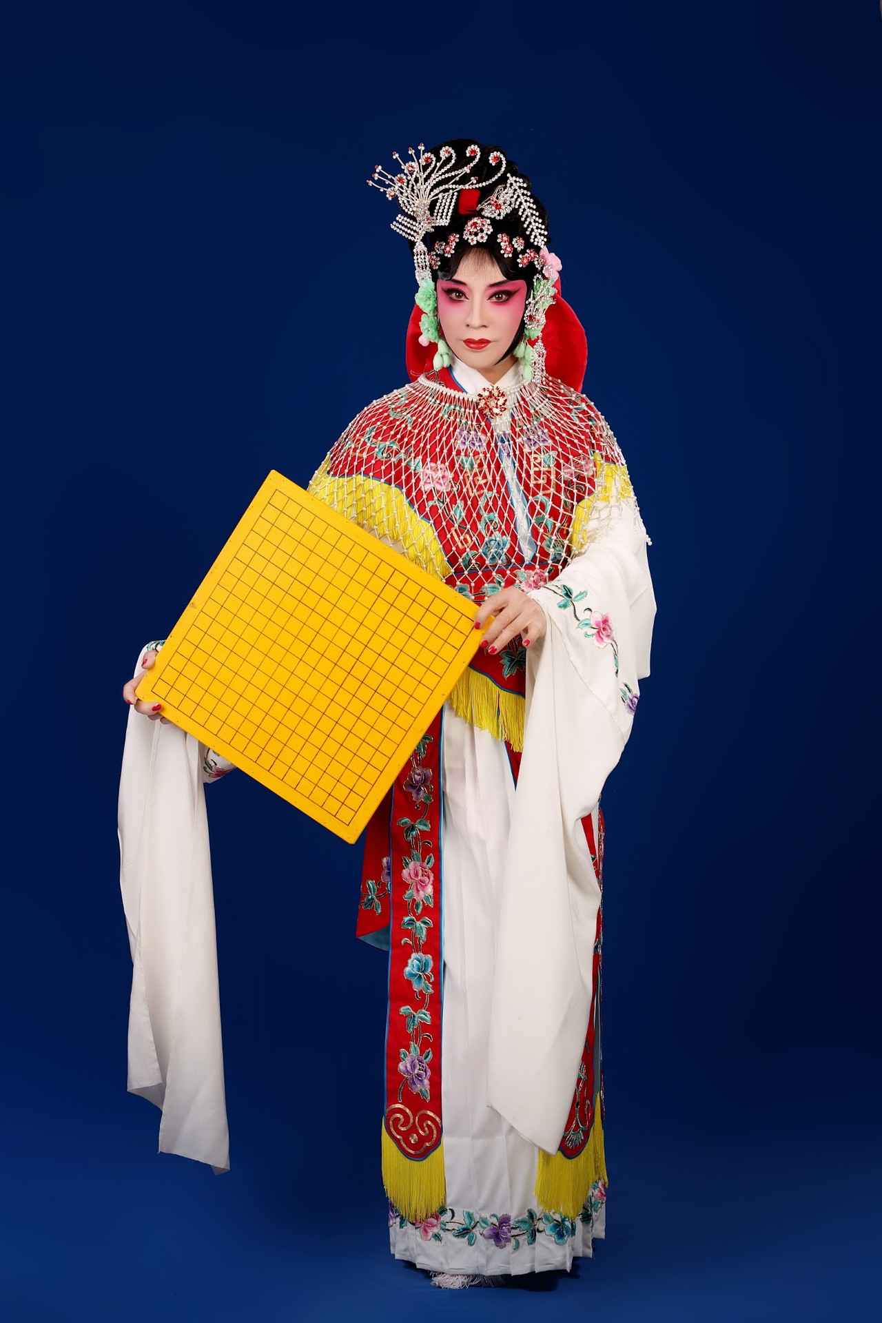 我的京剧照   京剧旦角化妆    花旦红娘