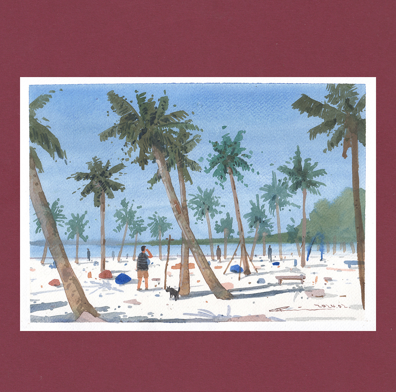 『画本系列』我的第51-53本画本-一人一狗的生活游记（图ZMzYzMzkyNDUy） - 绘画 - 站酷设计师画画的陈一丘原创素材 - 站酷ZCOOL