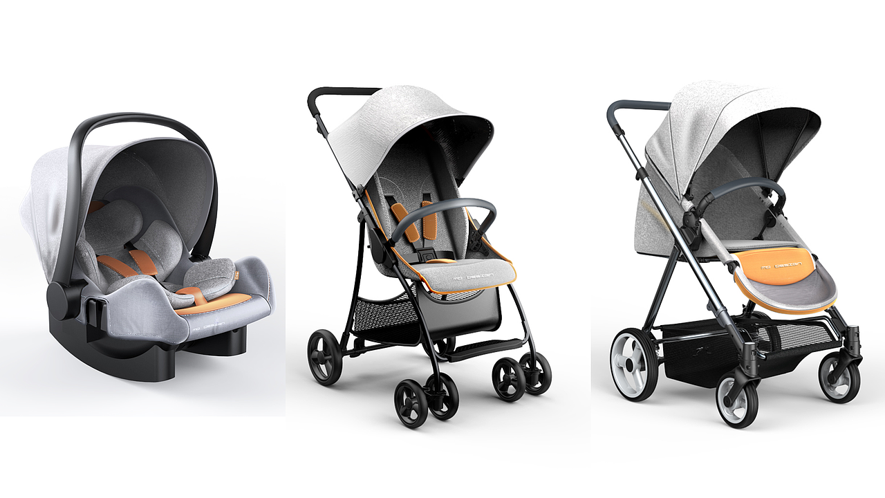 Dorel Juvenile童车软装CMF研究（图ZMzQ3MTg0OTIw） - 生活用品 - 站酷设计师aR强原创素材 - 站酷ZCOOL